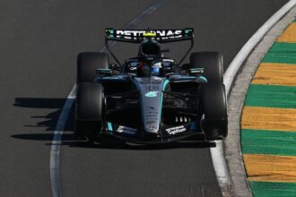 Antonelli becomes youngest F1 pole sitter as Russell has problems