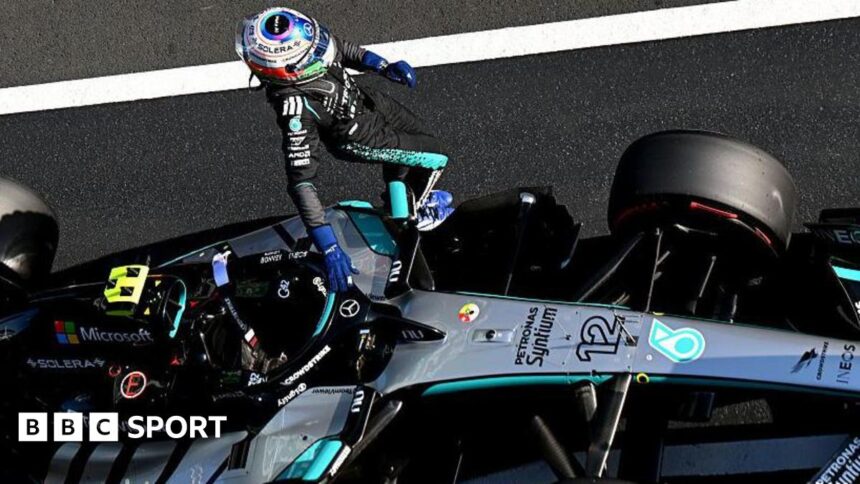 Mercedes dominate but first signs of vulnerability