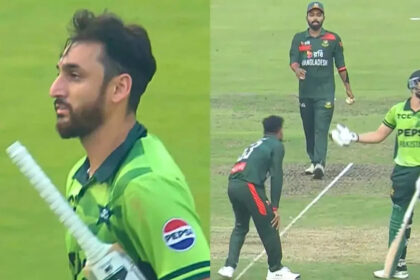 PAK vs BAN: Salman Ali Agha reprimanded after controversial run-out in 2nd ODI