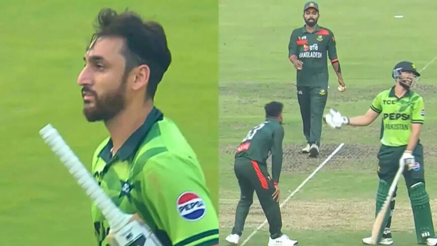PAK vs BAN: Salman Ali Agha reprimanded after controversial run-out in 2nd ODI