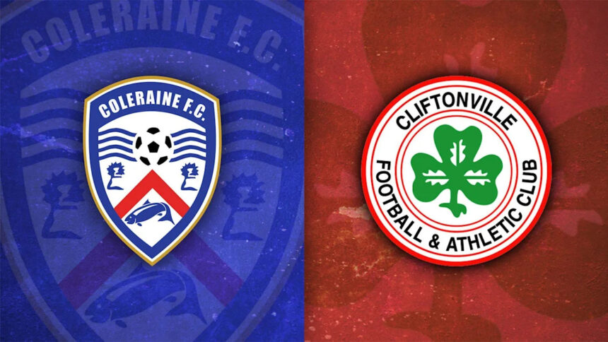 Watch: Coleraine move third with win over Reds