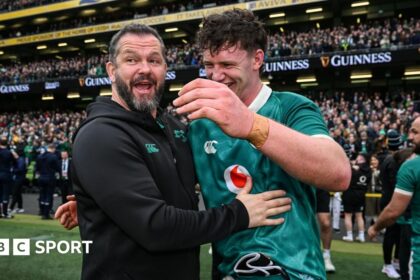 Ireland 'ruthless' in Triple Crown win - Farrell