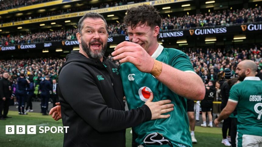 Ireland 'ruthless' in Triple Crown win - Farrell