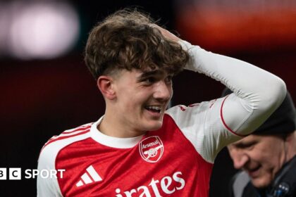 How history maker Dowman stole show for Arsenal