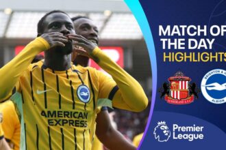 Strange Minteh goal enough to give Brighton win over Sunderland