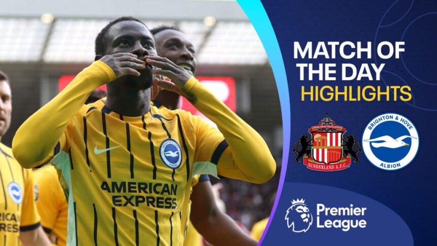 Strange Minteh goal enough to give Brighton win over Sunderland