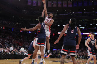 Ejiofor leads No. 13 St. John’s to 72-52 rout of No. 6 UConn for 2nd straight Big East tourney title