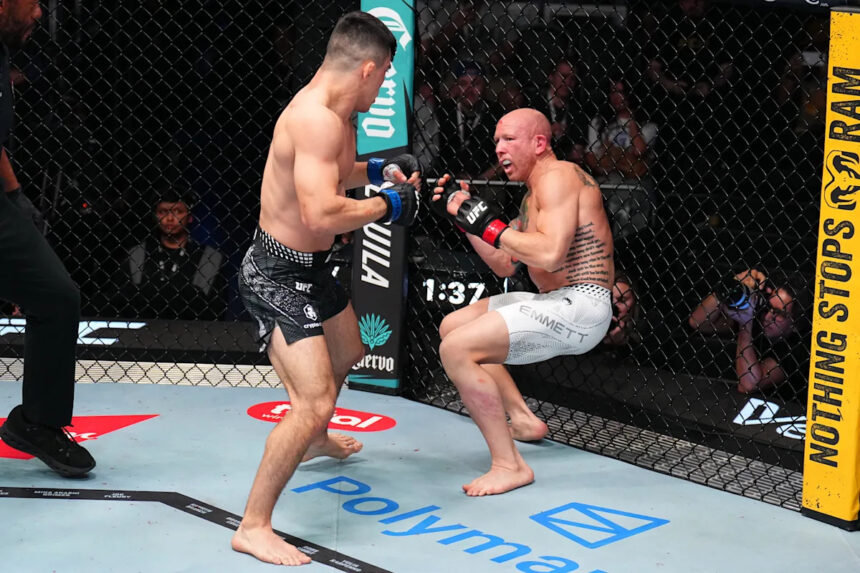 UFC Vegas 114 Highlights! Vallejos Steamrolls Emmett For Main Event TKO