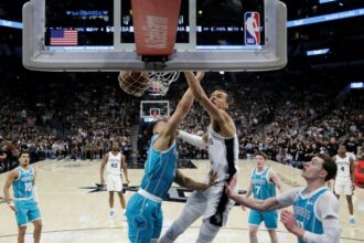 Lakers edge Nuggets in OT while Wemby sparks Spurs win