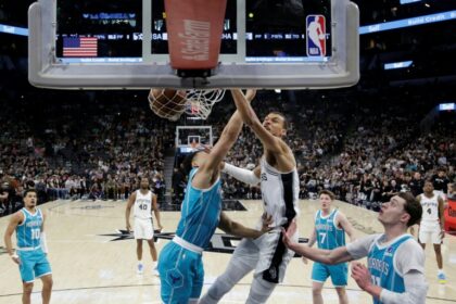 Lakers edge Nuggets in OT while Wemby sparks Spurs win