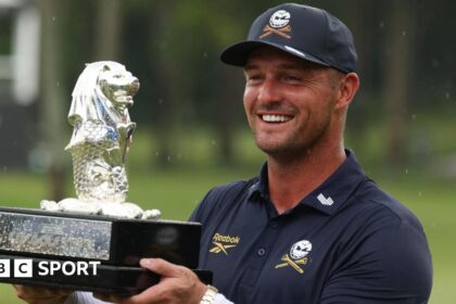 DeChambeau wins LIV Singapore in play-off drama