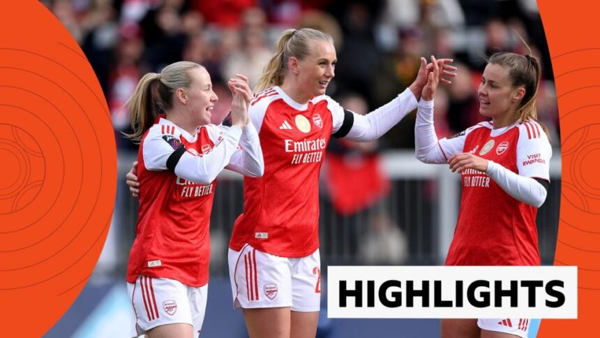 Arsenal close gap on Champions League places with 2-0 win over London City