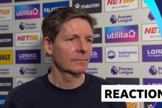 'Nervous' Palace 'rush' search of winning goal - Glasner
