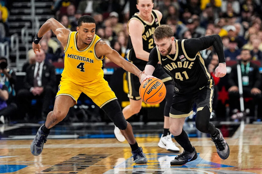 Michigan falls short in bid for 2nd straight Big Ten tourney title