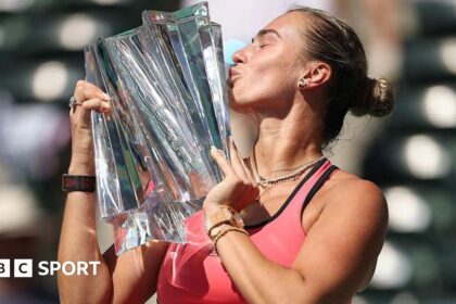 New puppy, getting engaged and a title - Sabalenka triumphs at Indian Wells