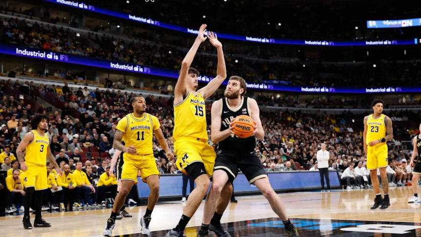 Cluff and Kaufman-Renn power No. 18 Purdue past No. 3 Michigan 80-72 in Big Ten final