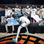 The 16 teams that comprise the NCAA men's tournament West Regional