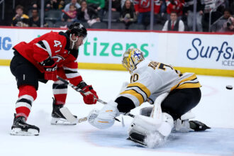 Devils Rally Past Bruins in OT