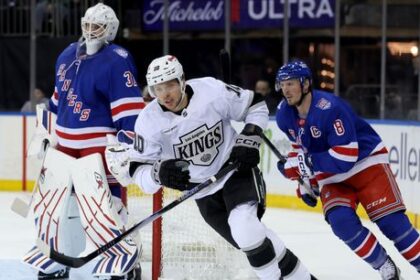 Kings finish trip with 4-1 win over Rangers