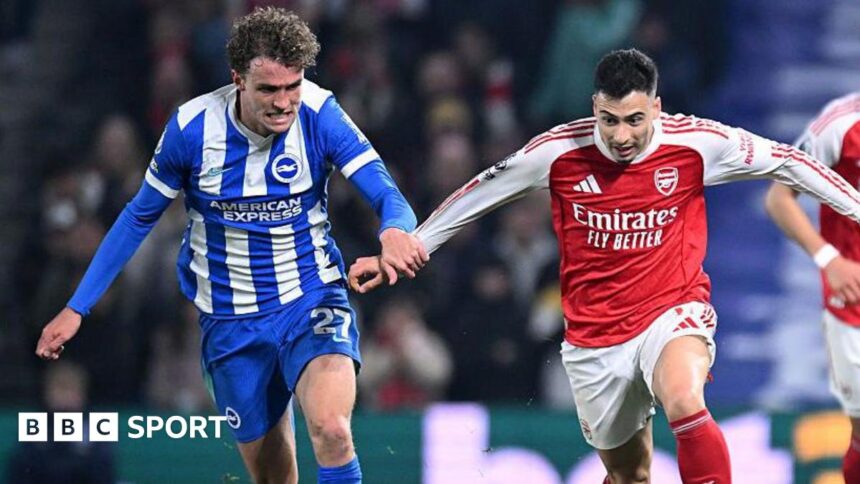 VAR error cost Brighton penalty against Arsenal