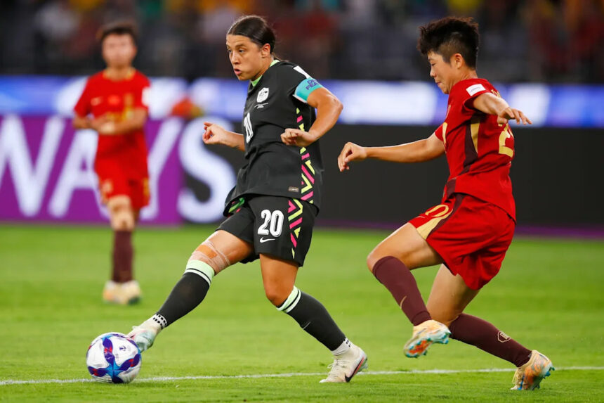 Sam Kerr lifts Australia past China 2-1 and into the Women’s Asian Cup final