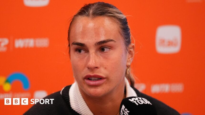 Dubai withdrawal criticism ridiculous - Sabalenka