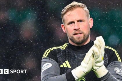 Celtic's Schmeichel 'could've played last game'