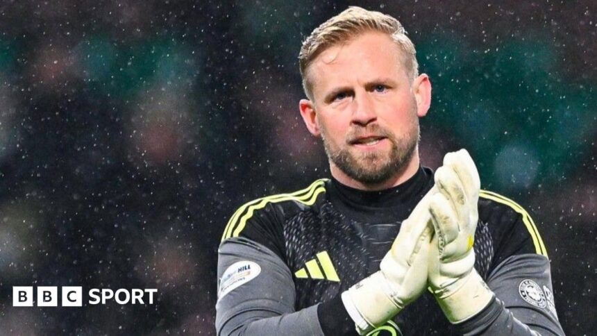 Celtic's Schmeichel 'could've played last game'