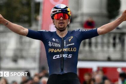 Pidcock wins one-day Milano-Torino race on debut
