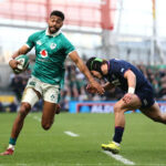 Ireland winger Robert Baloucoune sidelined for three months after elbow injury