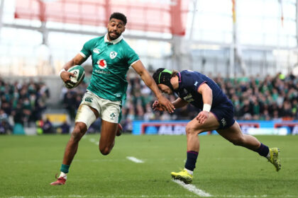 Ireland winger Robert Baloucoune sidelined for three months after elbow injury