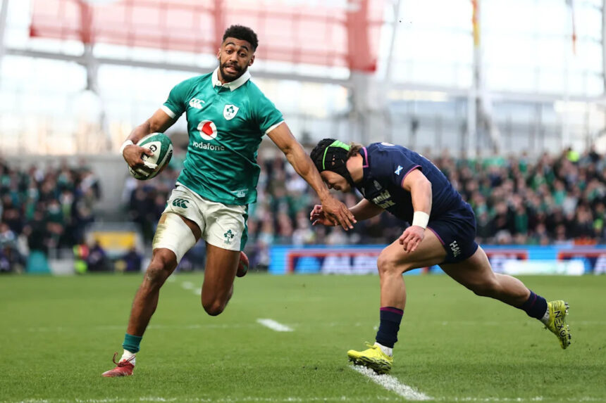 Ireland winger Robert Baloucoune sidelined for three months after elbow injury