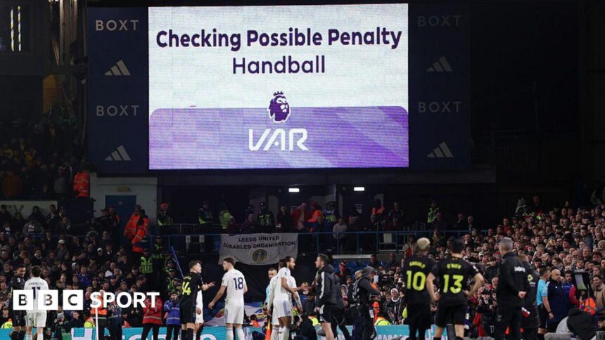 Uefa calls leagues to summit over 'microscopic' VAR