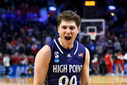High Point stuns Wisconsin 83-82 in March Madness on Chase Johnston’s first 2-point basket of season