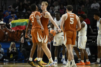 No. 11 seed Texas beats No. 6 seed BYU, 79-71, to advance