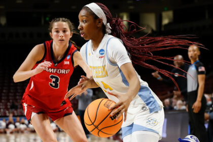Southern closes on a 14-2 run to beat Samford in the women's First Four