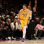 Watch Luka Doncic drop 60 on Miami Heat as Lakers win eighth in a row