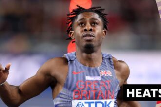 GB's Azu eases into 60m semis at World Indoors
