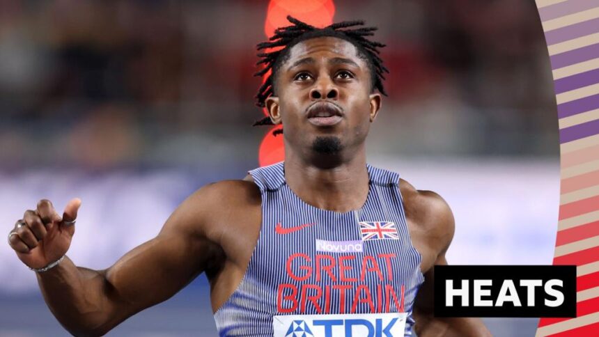 GB's Azu eases into 60m semis at World Indoors