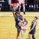 TST Images: Arizona defeats Utah State 78-66, at Viejas Arena.