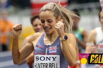 Hunter Bell wins first global title with 1500m gold
