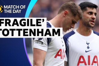'Capitulation' - how 'fragile' Tottenham put Tudor under pressure