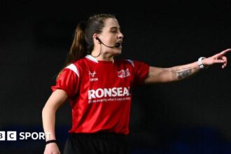 Jones named first woman to referee in Super League