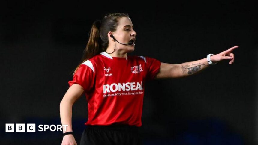 Jones named first woman to referee in Super League