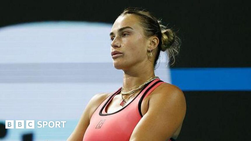 Sabalenka races to Miami win as Gauff battles on