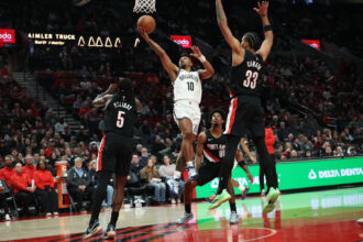 Tyson Etienne scores 18 points as Nets lose to Trail Blazers 134-99