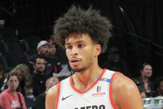 Toumani Camara's career night helps Blazers trounce Nets