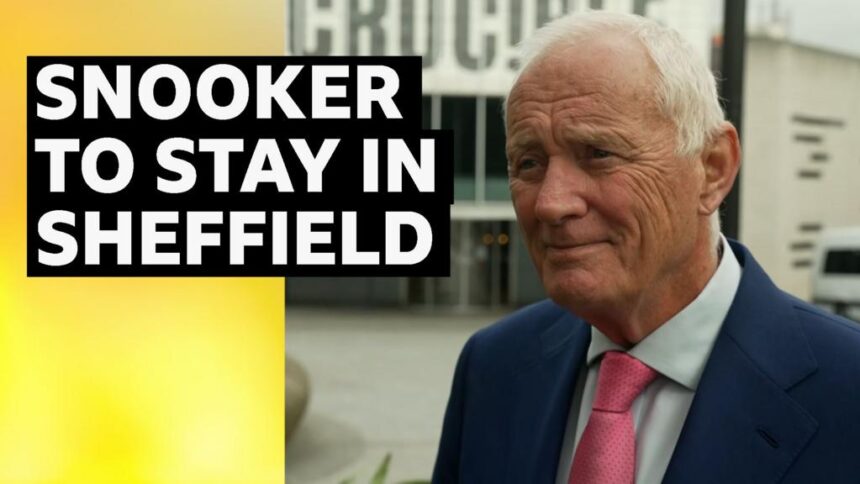 'We're talking about history' - the Crucible set for £45m revamp