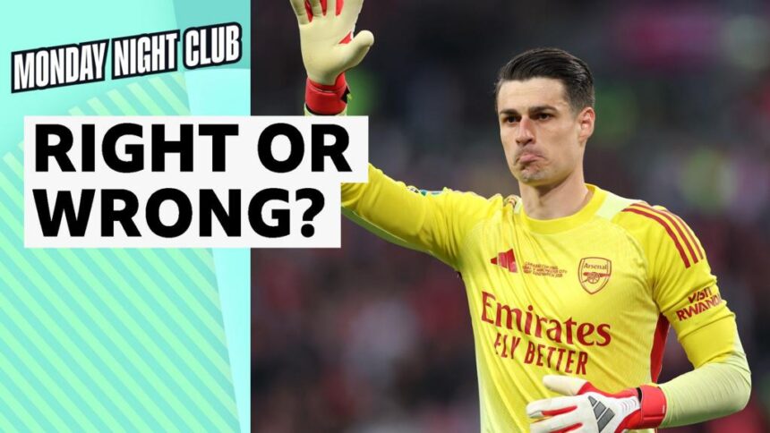 Should Raya have started over Arrizabalaga in final?