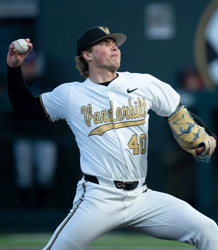 Austin Nye injury update for Vanderbilt pitcher, out for rest of season